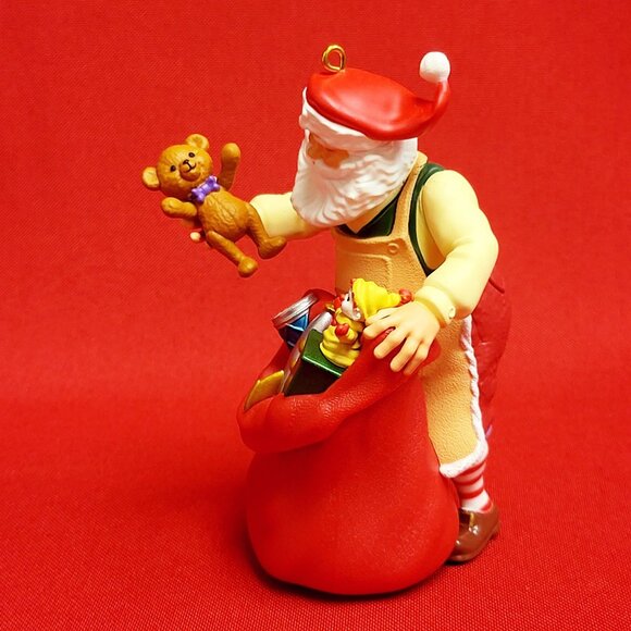 Hallmark Toymaker Santa 15th Anniversary Ed 2014 Christmas Ornament - Picture 8 of 13